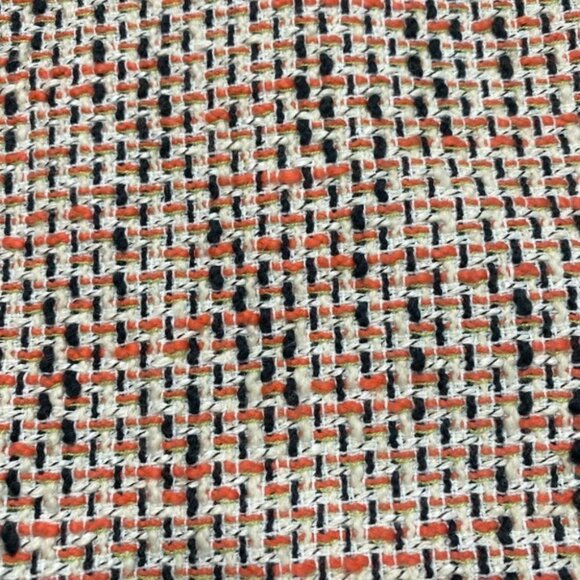 Banana Republic Woven Blood Orange Tweed Pencil Skirt Size 0 Petite - Picture 3 of 6